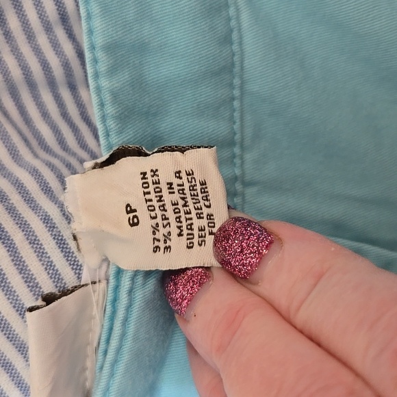 Womens Light Blue Capri Pants 6P Kim Rogers PETITE SEE PICS - Picture 3 of 6